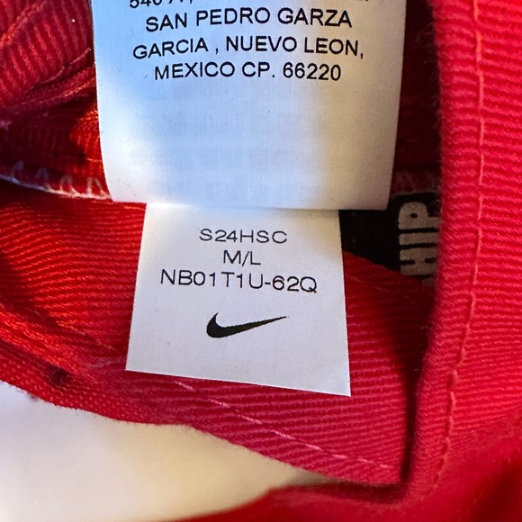 St. Louis Cardinals Nike Club City Connect Cap Hat Red M/L Cotton New - Picture 10 of 10